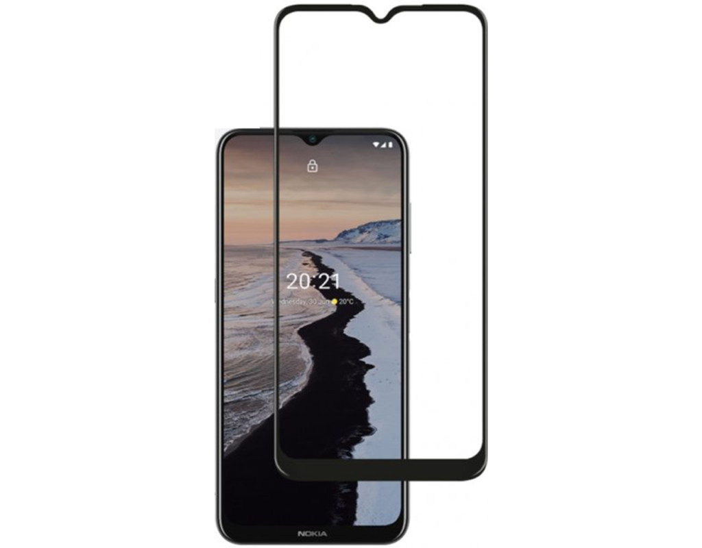 Скло захисне Drobak Nokia С21 Plus (Black) (444468)