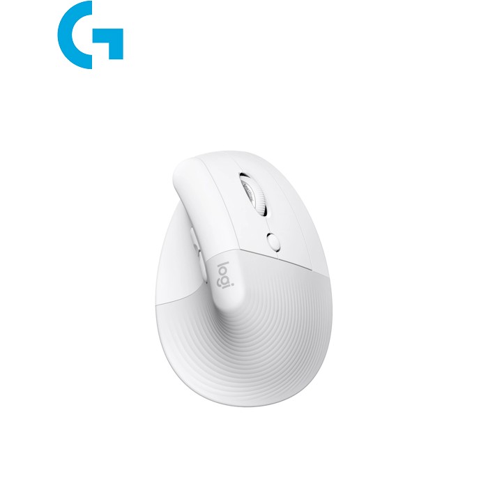 Мишка Logitech Lift for Mac Vertical Ergonomic Mouse Off White (910-006477)
