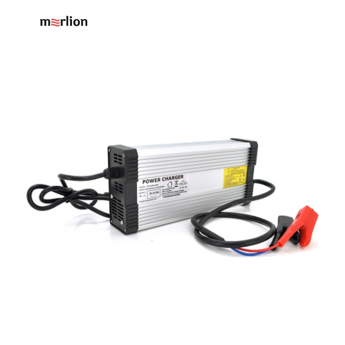 Мережевий зарядний пристрій для АКБ Merlion 24V(29,2V)-20A-480W