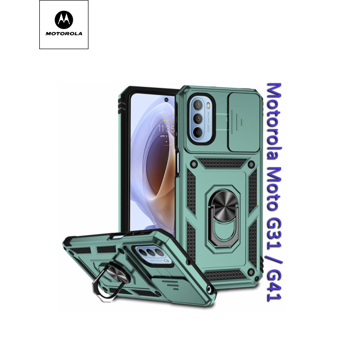 Чехол для мобильного телефона BeCover Military Motorola Moto G31 / G41 Dark Green (708192)