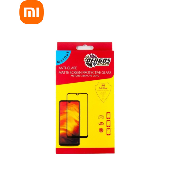 Скло захисне Dengos Full Glue Matte Xiaomi Redmi 9A/9C (TGFG-MATT-30) (TGFG-MATT-30)