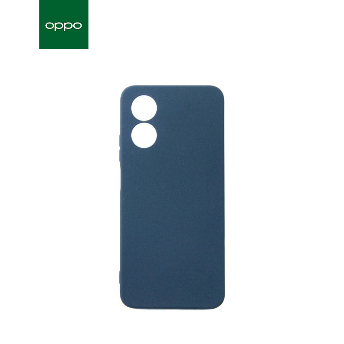 Чохол до мобільного телефона Dengos Carbon Oppo A17 (blue) (DG-TPU-CRBN-160)