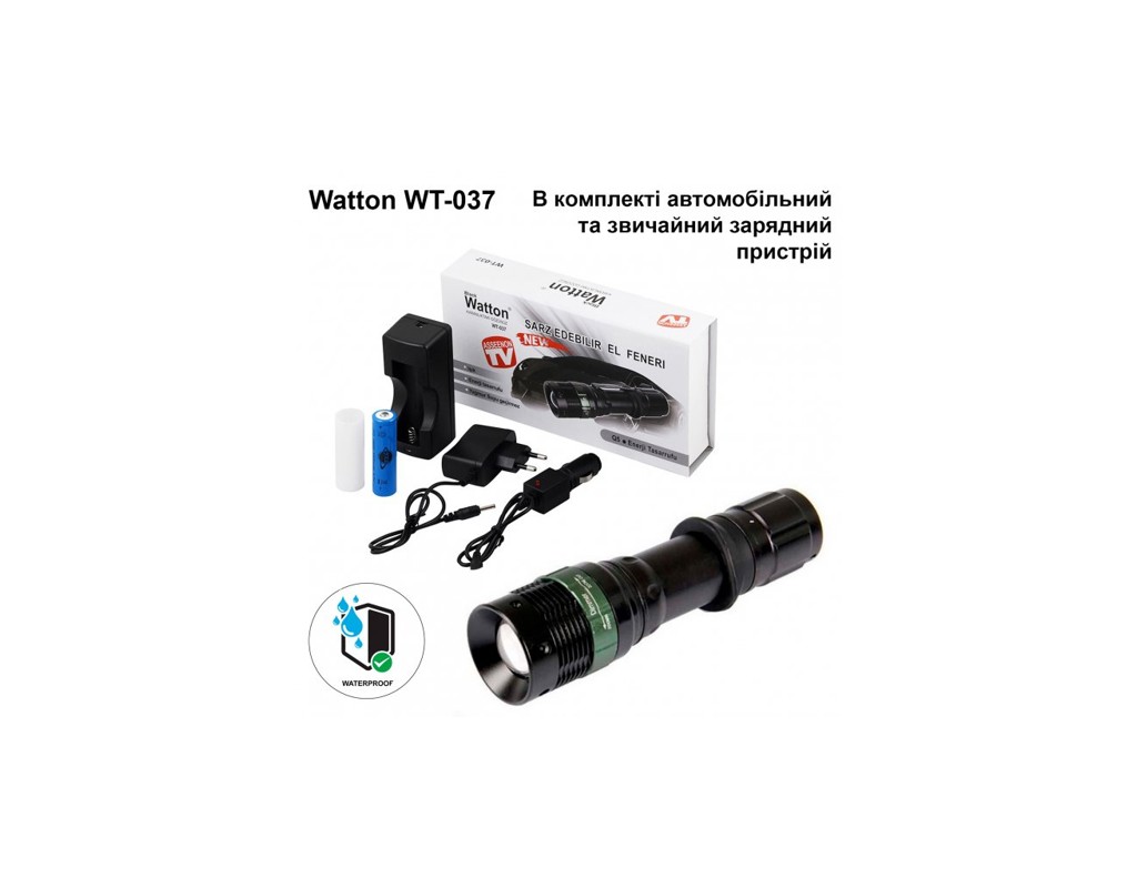 Фонарь Watton WT-037