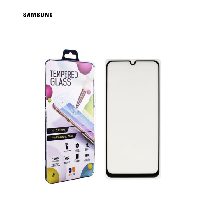 Стекло защитное Drobak Samsung Galaxy A22 A+Frame (494948)