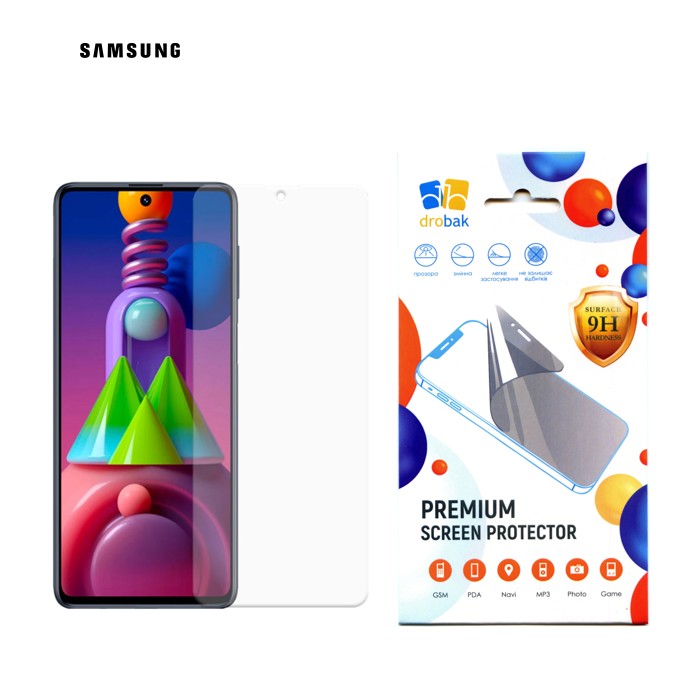 Стекло защитное Drobak Samsung Galaxy M52 5G (616140)