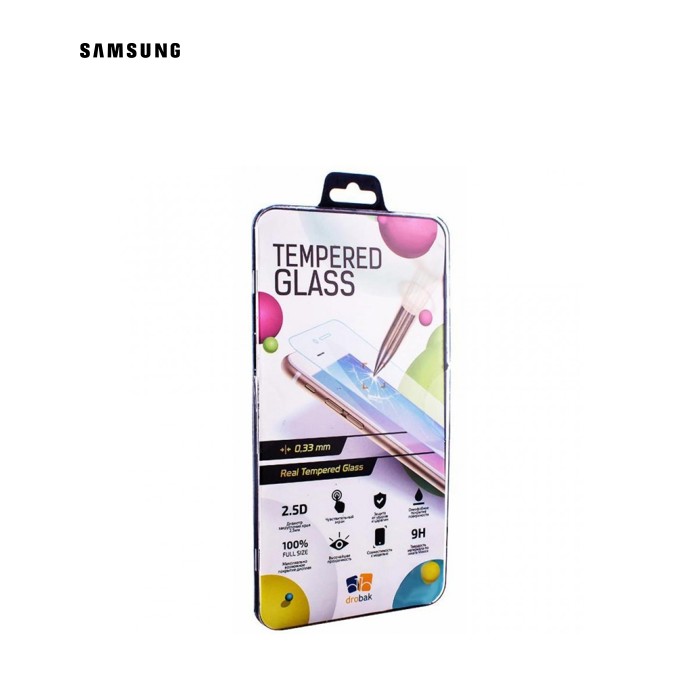 Скло захисне Drobak Samsung Galaxy M12 Black Frame A+ (474781)