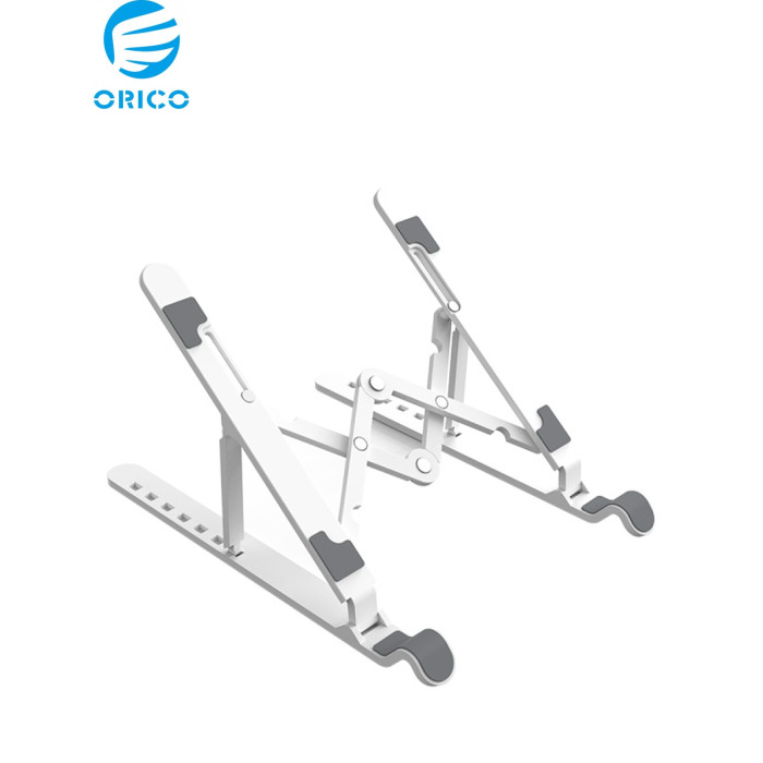 Підставка до ноутбука Orico 11-17", 7 position (15°-45°) plastic white (HS081829)