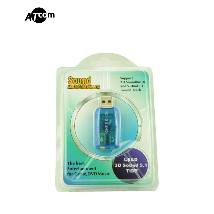 Звукова карта Atcom 3D Sound 5.1CH (7807)
