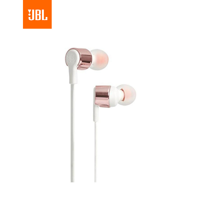 Навушники JBL T210 Rose Gold (JBLT210RGD)