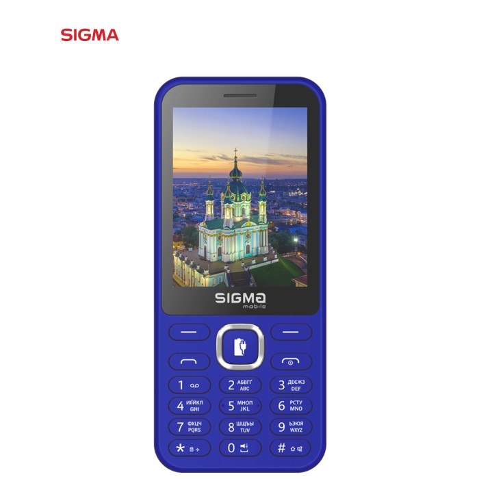 Мобільний телефон Sigma X-style 31 Power Type-C Blue (4827798855027)