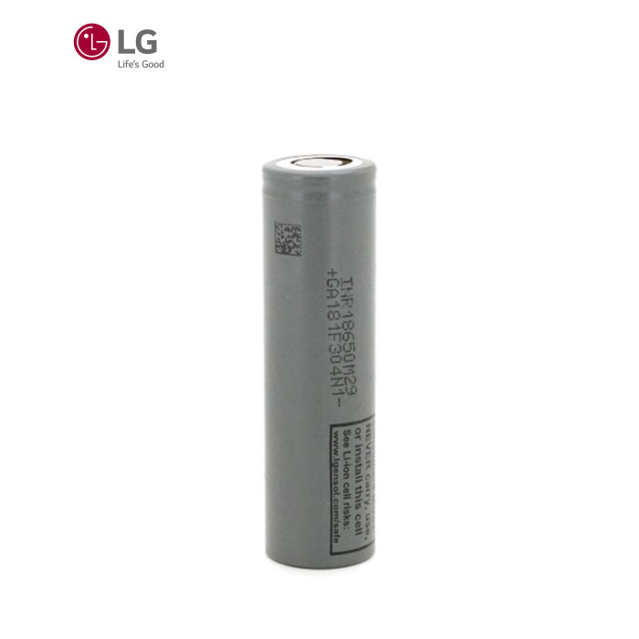 Акумулятор 18650 2850mAh, 6A, 4.2/3.67/2.5V, Gray LG (INR18650M29)