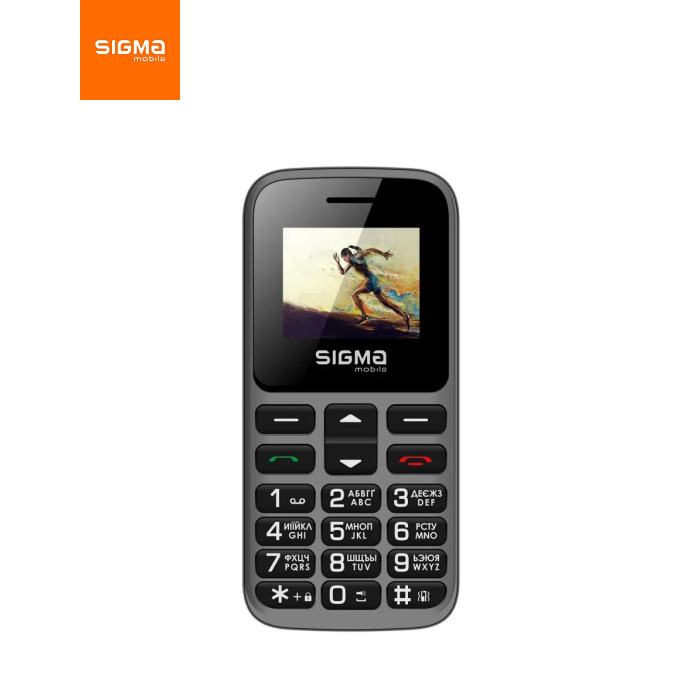 Мобільний телефон Sigma mobile Comfort 50 Hit 2020 Dual Sim Grey (4827798120927)