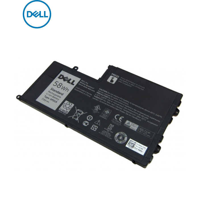 Акумулятор до ноутбука Dell Inspiron 15-5547 0PD19, 58Wh (7600mAh), 4cell, 7.4V, Li-ion (A47306)