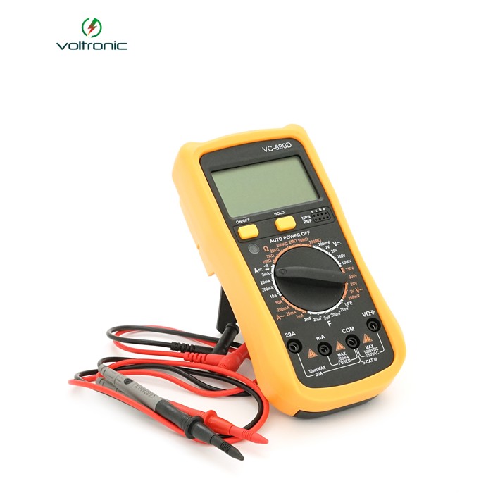 Мультиметр XTMAX VC890D, вимірювання: V, A, R, С, F, з ємнісним діодом