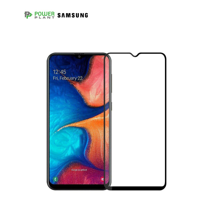 Стекло защитное PowerPlant Full screen Samsung Galaxy A20S, Black (GL607563)