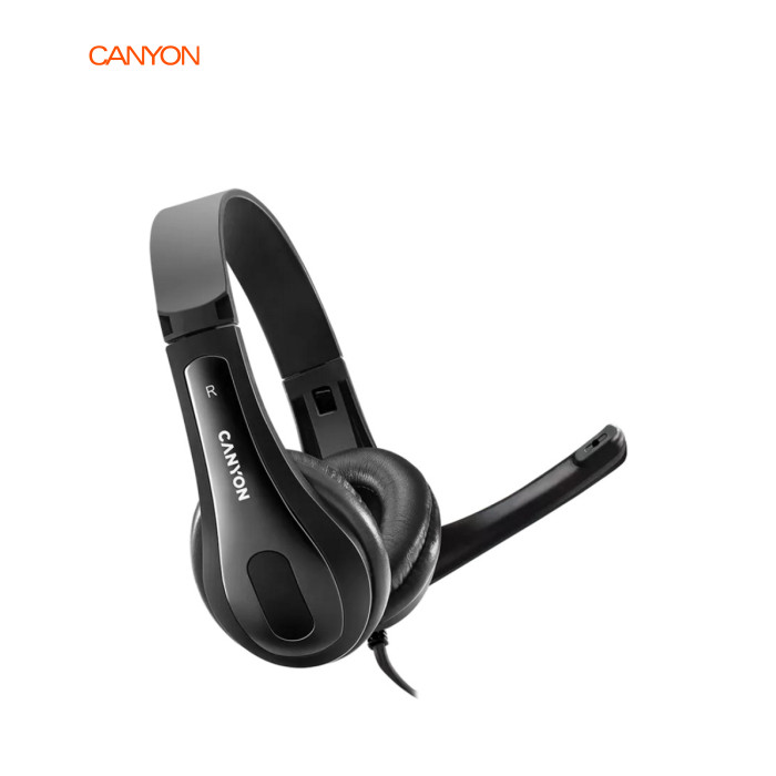 Навушники Canyon CHSU-1 USB Black (CNS-CHSU1B)