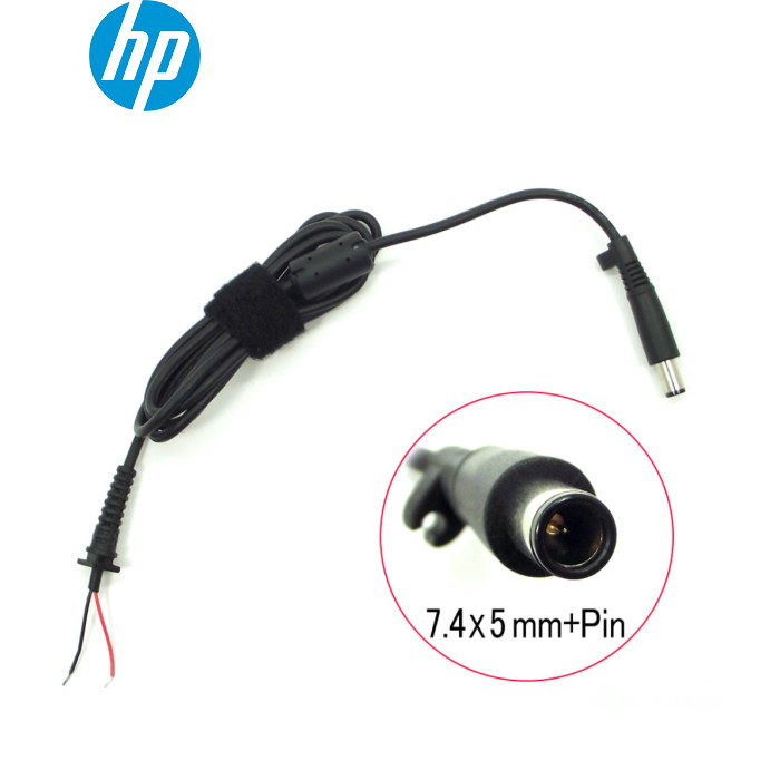 DC кабель (7.4*5.0+Pin) для DELL, HP (45W, 65W, 90W) 2 - дроти! Від блока живлення до ноутбука.