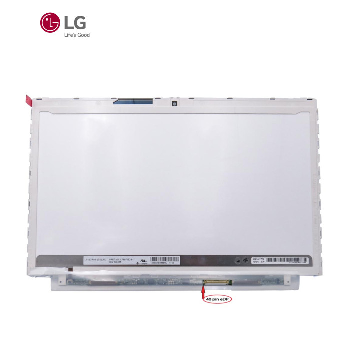 Матриця 13.3" Slim eDP (1366*768, 40pin) LG LP133WH5-TSA2 Глянцева. Для Fujitsu S782 SH771 13.3 CP607102-01