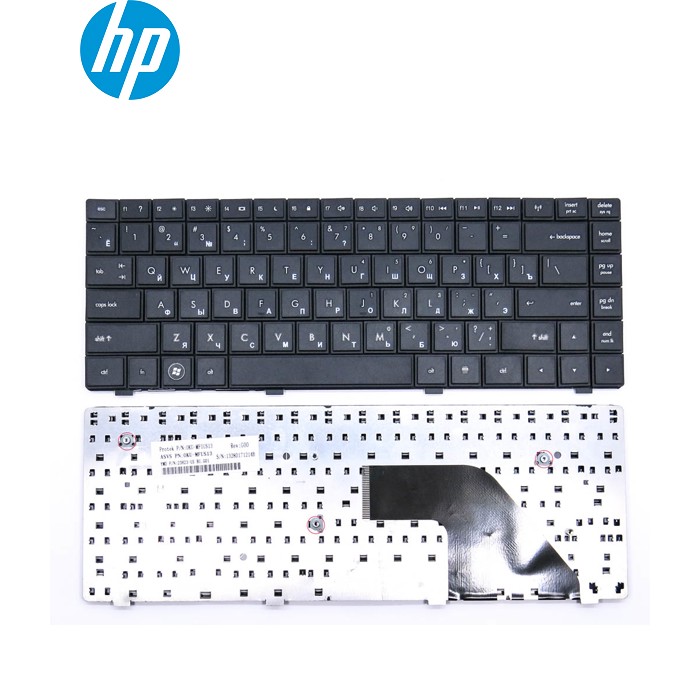 Клавіатура для HP Compaq 320, 321, 325, 326, 420, 421, 425, CQ320 CQ420 (RU Black)