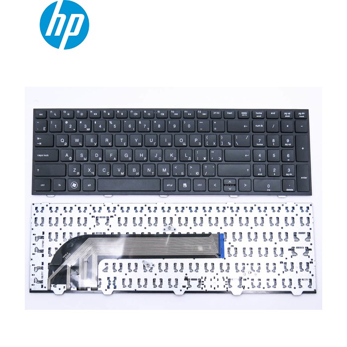Клавіатура для HP Probook 4540S, 4545S (RU Black, чорна рамка) OEM