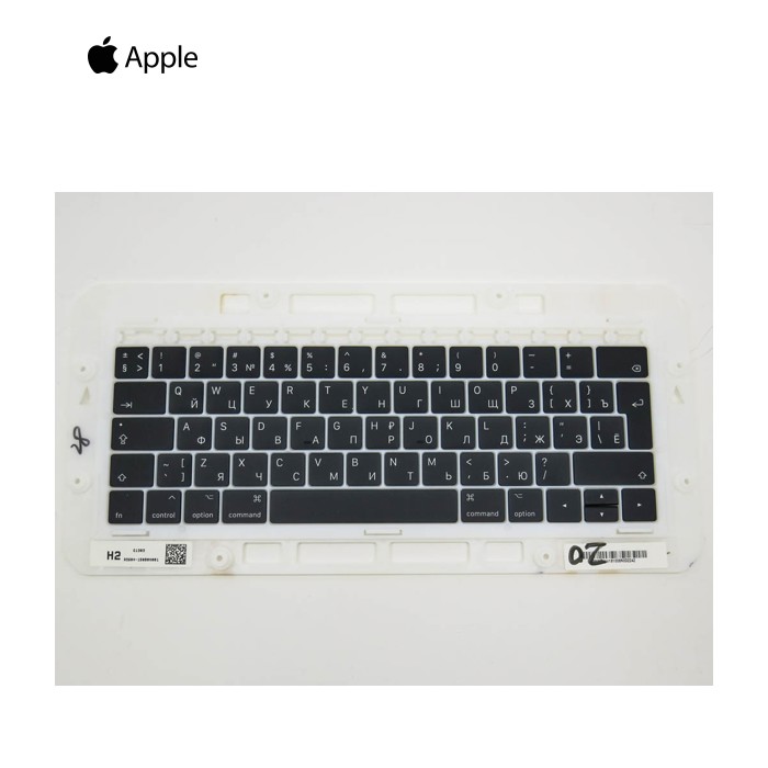 Клавіші клавіатури APPLE A1706, A1707 Macbook Pro Retina (2016, 2017) (RU, BIG Enter) Комплект кнопок