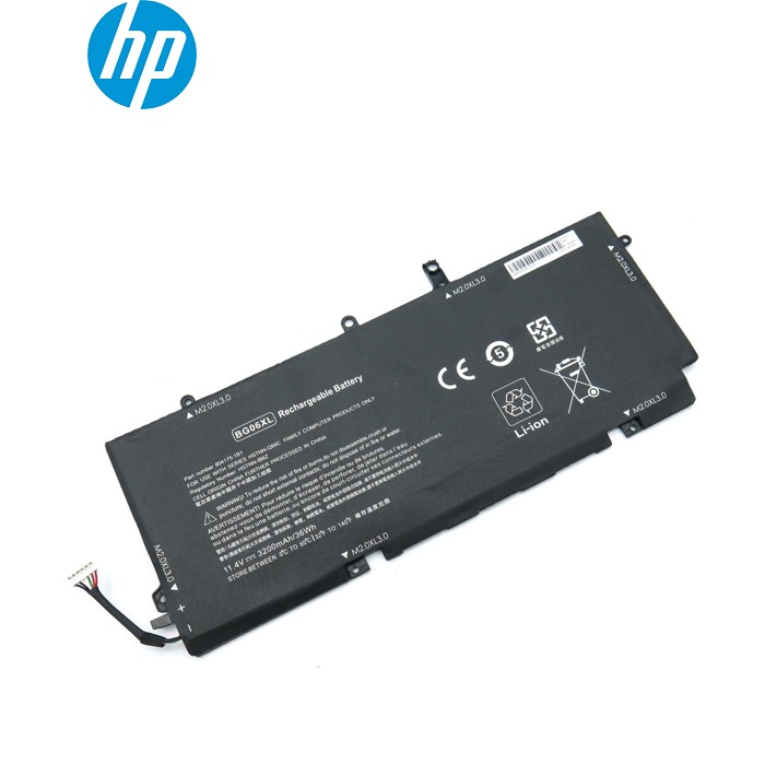 Батарея BG06XL для HP EliteBook Folio 1040 G3 (HSTNN-IB6Z, HSTNN-Q99C, BG06045X) (11.4V 3400mAh 38Wh)