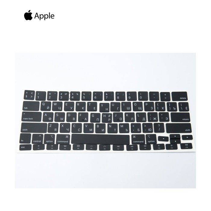Клавіші клавіатури APPLE A2179 Macbook Air 13" (2020) (RU BLACK, Small Enter). Комплект кнопок