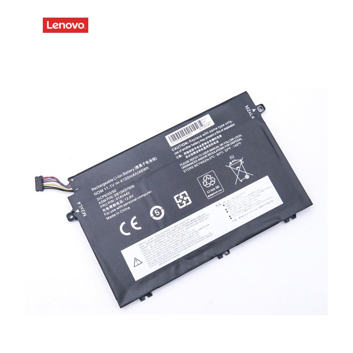 Батарея 01AV445 для Lenovo ThinkPad E480, E485, E490, E590, E580, E585, E595, R480, R580 Series (L17L3P51) (11.1V 4100mAh 45Wh)