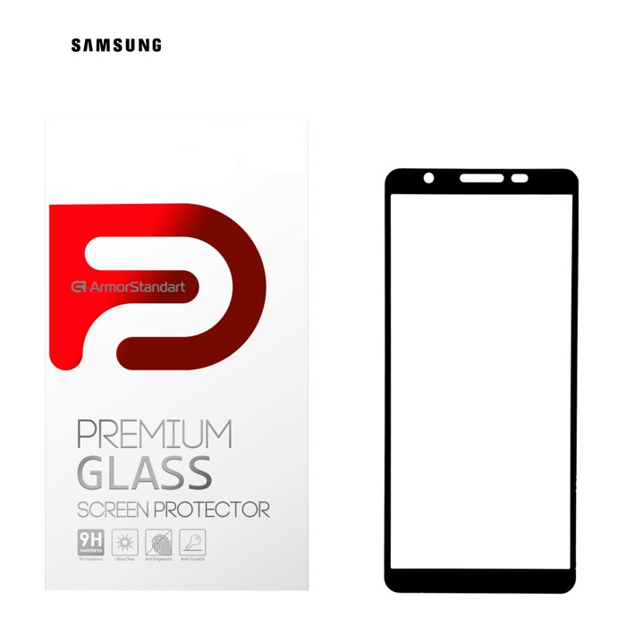 Стекло защитное Armorstandart Full Glue Samsung A01 Core (A013F) Black (ARM57291)