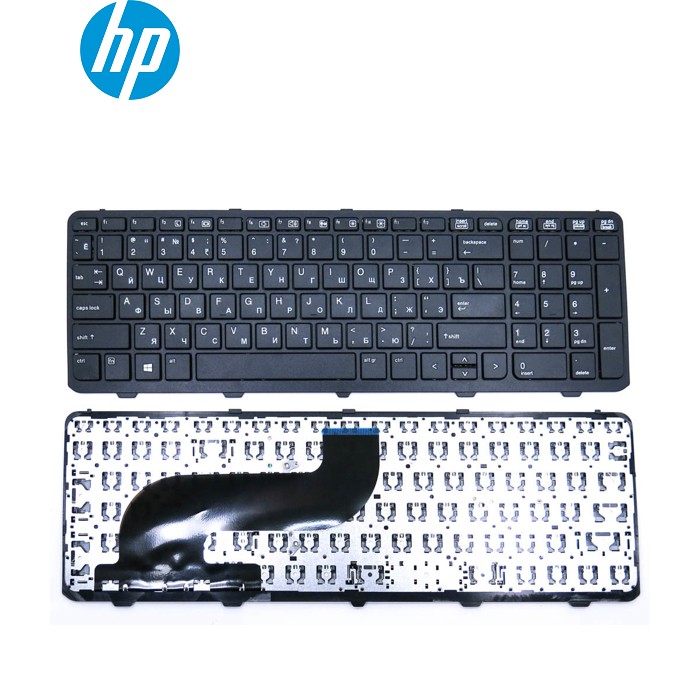 Клавіатура для HP ProBook 650 G1, 655 G1 (RU Black з рамкою)