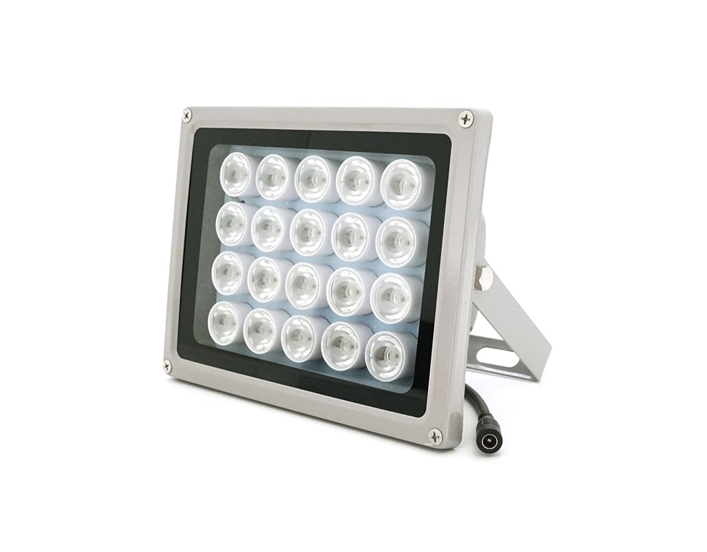 Прожектор спрямований із сутінковим датчиком YOSO 12V 24W, 15LED, IP66, кут огляду 60&deg;, дальність до 40м, 177*138*65мм, BOX
