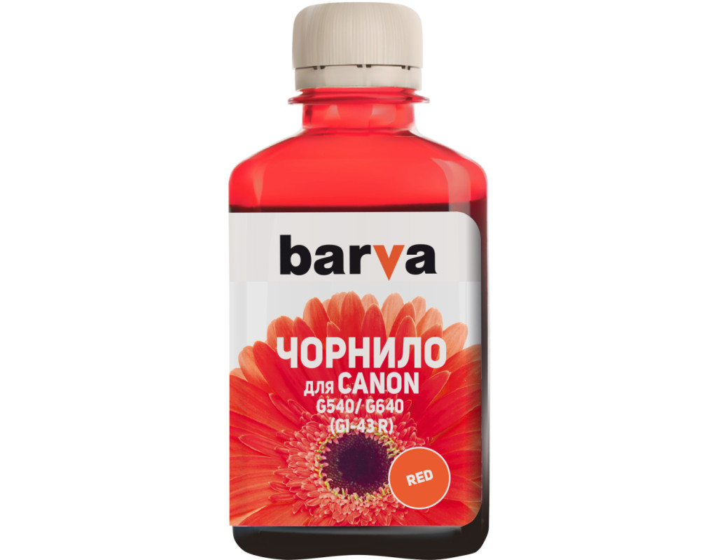 Чернила Barva Canon GI-43 180 мл, RED (CGI43-851)