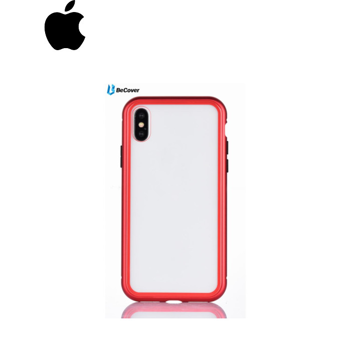Чохол до мобільного телефона BeCover Magnetite Hardware iPhone XS Red (702698)