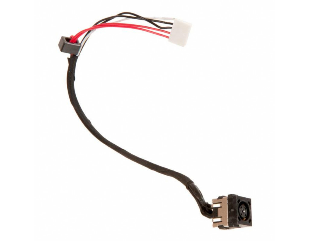 Разъем питания ноутбука с кабелем для Dell PJ590 (7.4mm x 5.0mm + center pin), 5-pin Универсальный (A49073)