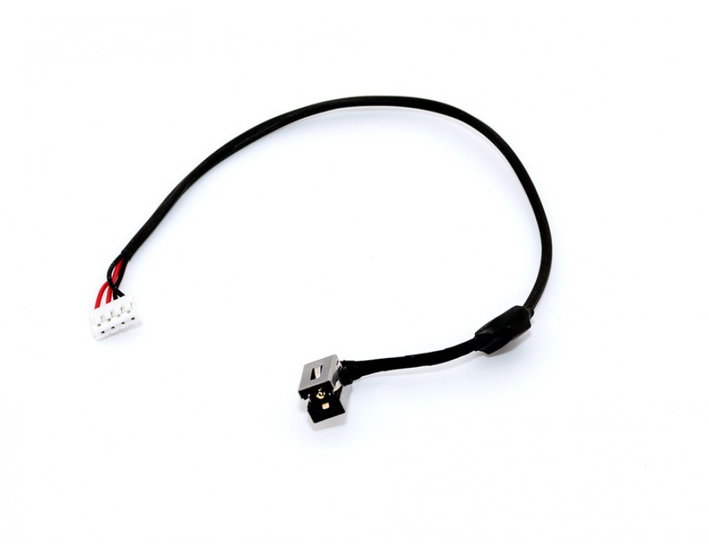 Разъем питания ноутбука с кабелем для Lenovo PJ390 (5.5mm x 2.5mm), 4-pin, 25 см Универсальный (A49037)