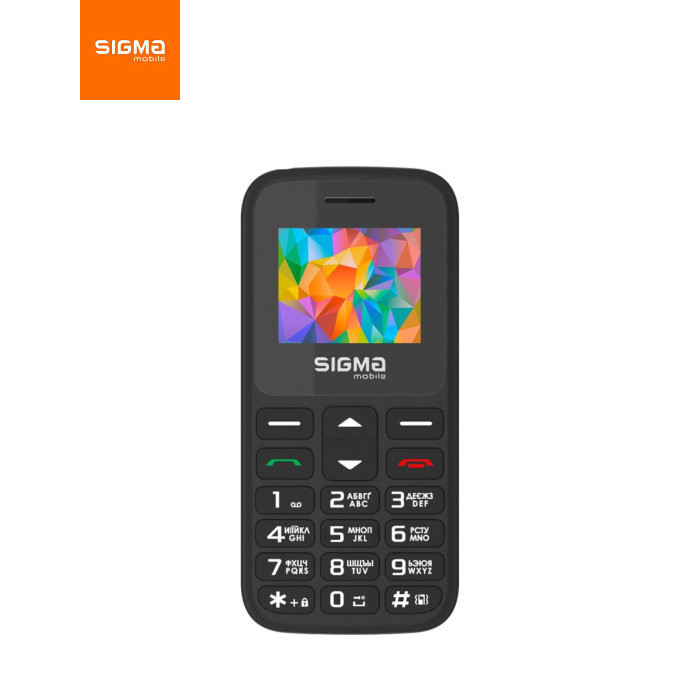 Мобільний телефон Sigma mobile Comfort 50 Hit 2020 Dual Sim Black (4827798120910)