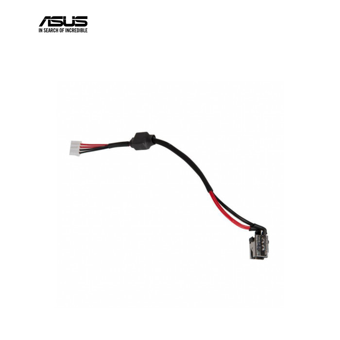 Разъем питания ноутбука с кабелем ASUS PJ423 (5.5mm x 2.5mm), 4-pin, 16 см (A49093)
