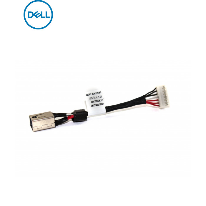 Разъем питания ноутбука с кабелем Dell PJ808 (4.5mm x 3.0mm + center pin), 7-pin, 7 см (A49094)
