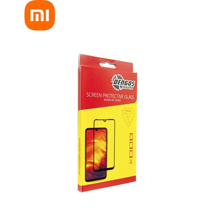 Скло захисне Dengos Full Glue Xiaomi Redmi Note 12 4G (black) (TGFG-274)