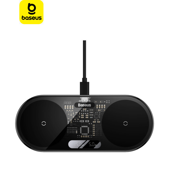 Зарядний пристрій Baseus 20W Digital LED Display (WXSX010101)