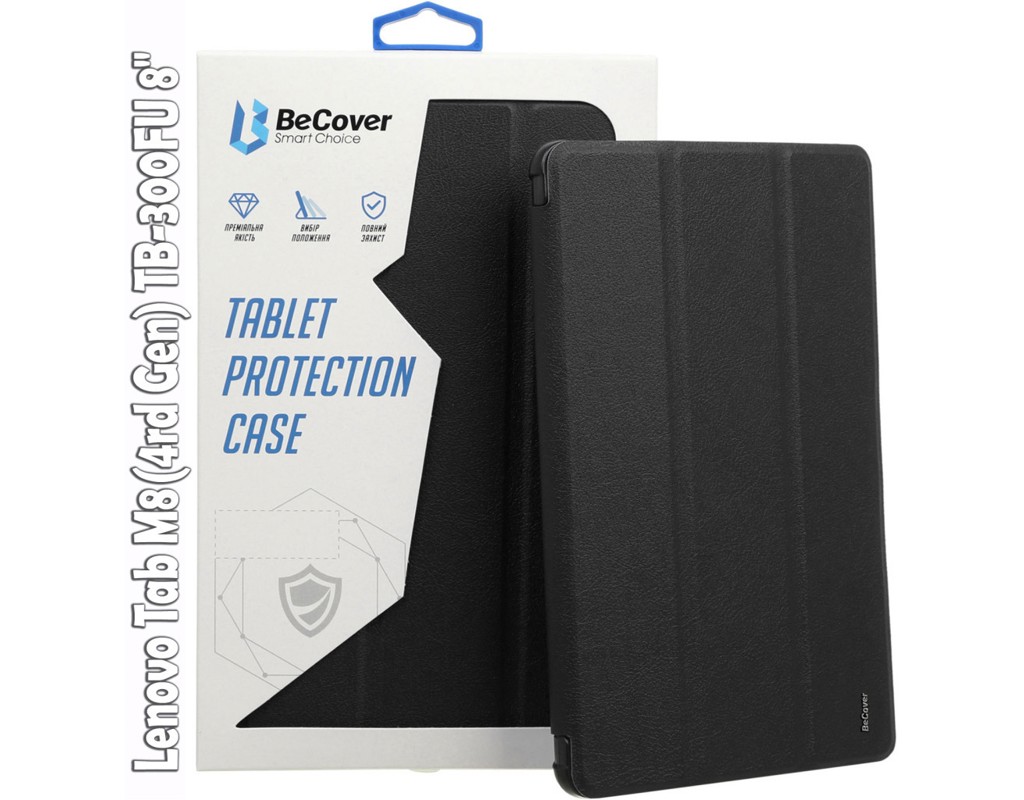 Чехол для планшета BeCover Smart Case Lenovo Tab M8(4rd Gen) TB-300FU 8" Black (709209)