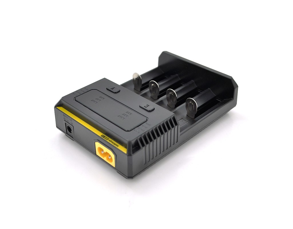 Зарядний пристрій універсальний Nitecore Intellicharger i4, 4 канали, LED інд., підтримує Li-ion, Ni-MH та Ni-Cd AA (R6), ААA (R03), AAAA, С (R14)