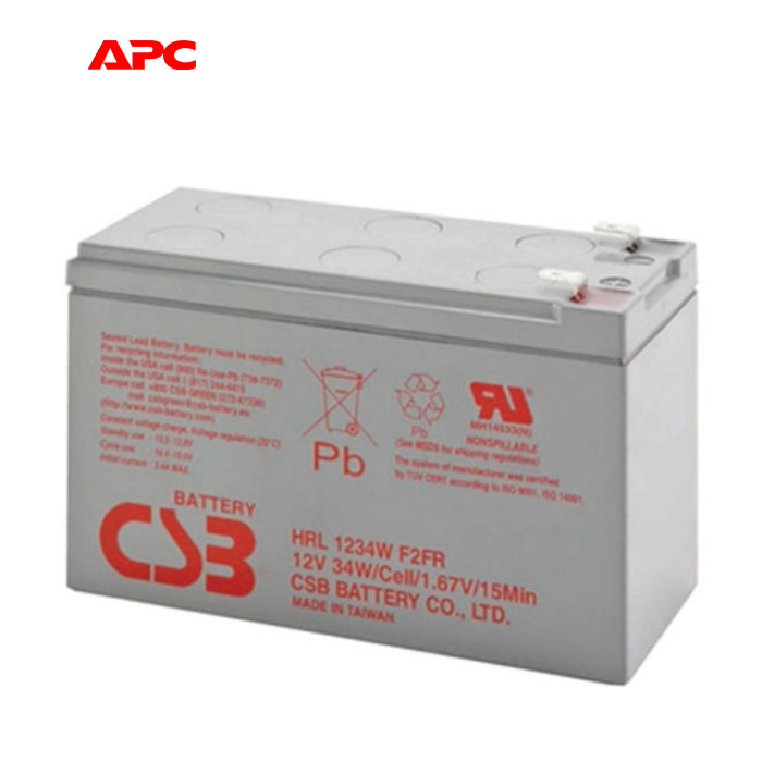 Батарея к ИБП CSB 12В 9Ач (HRL1234WF2FR) (HRL1234WF2FR)