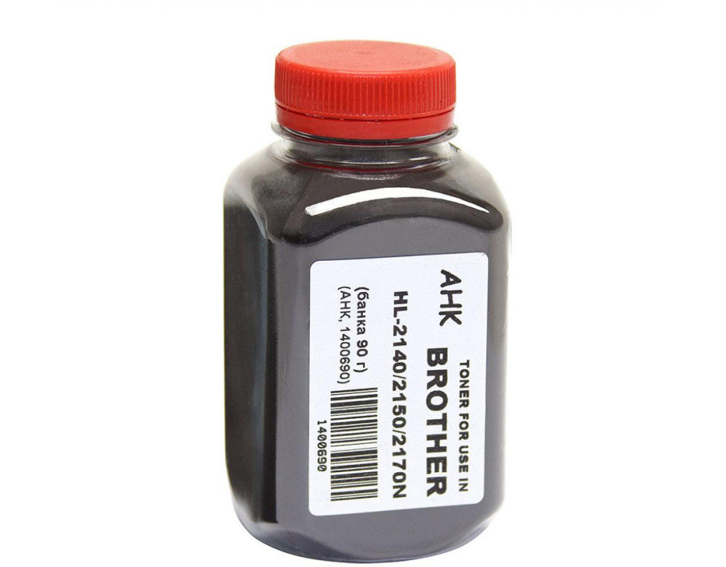 Тонер Brother HL-2140/2150/2170, 90г, only TEXT AHK (3202432)