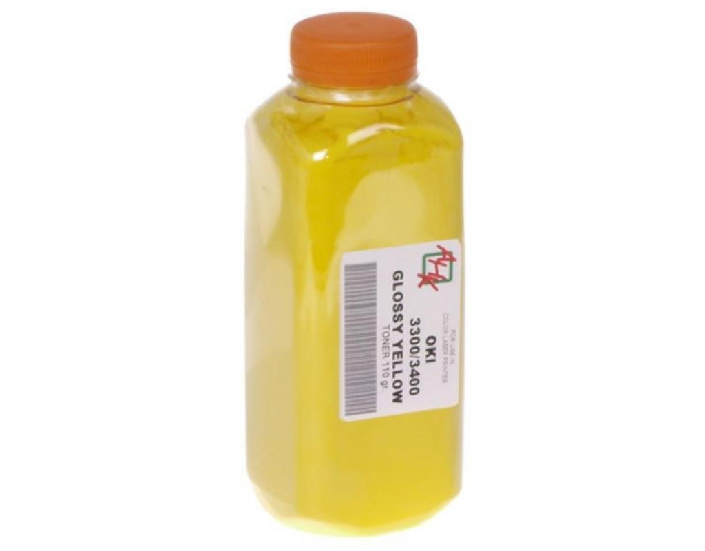 Тонер OKI C3100/C3200/C5100, 110г Yellow AHK (1501590)