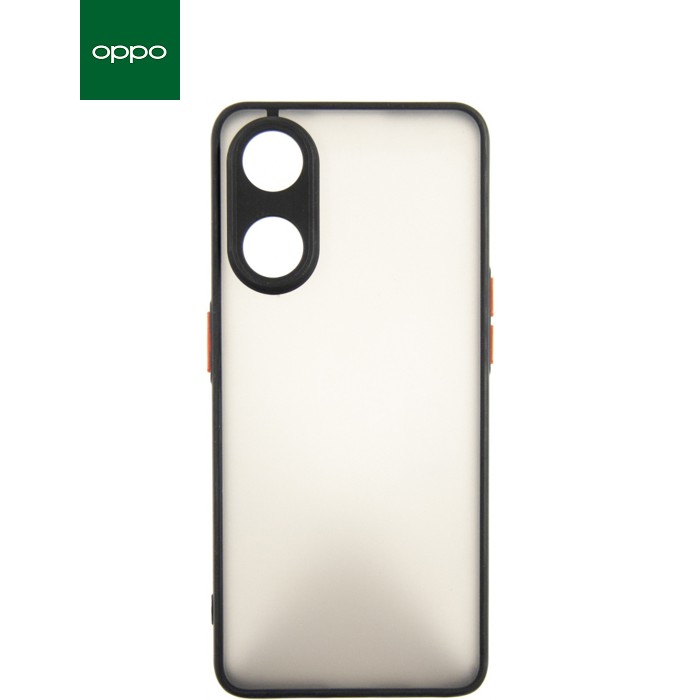 Чохол до мобільного телефона Dengos Matte OPPO Reno 8T (black) (DG-TPU-MATT-124)