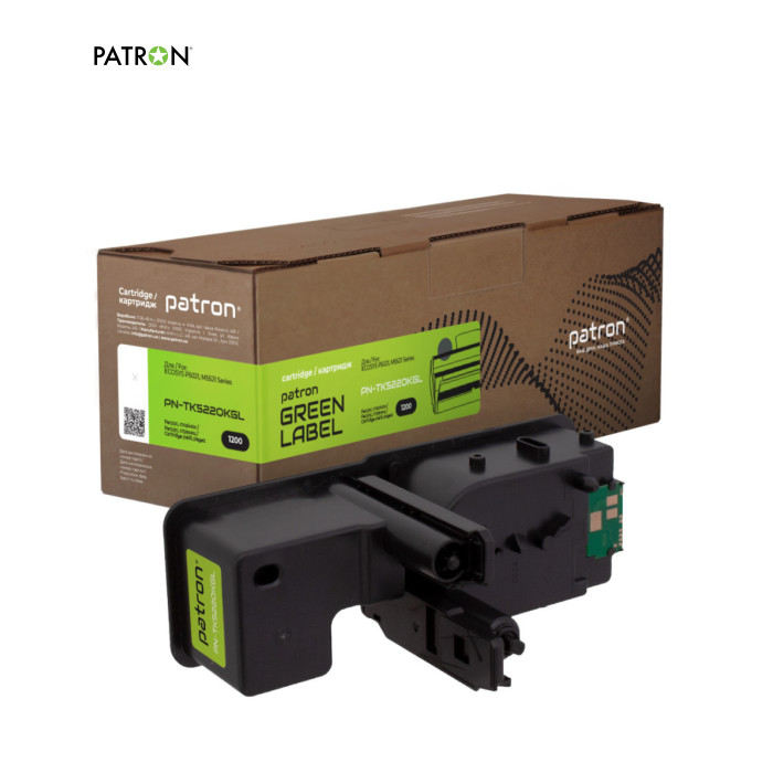 Тонер-картридж Patron Kyocera Mita TK-5220K black Green Label (PN-TK5220KGL)