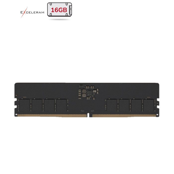Модуль пам'яті для комп'ютера DDR5 16GB 5600 MHz eXceleram (E50160564646C)