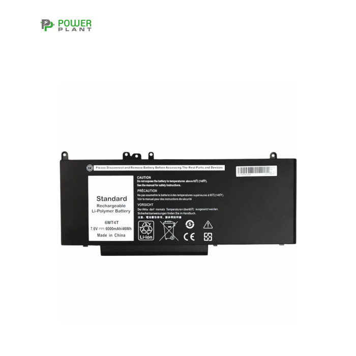 Акумулятор до ноутбука DELL Inspiron 14 5000 Series (6MT4T) 7.6V 6000mAh PowerPlant (NB441242)