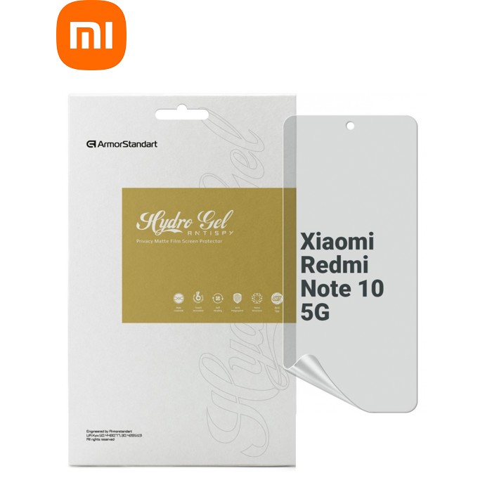 Плівка захисна Armorstandart Anti-spy Xiaomi Redmi Note 10 5G (ARM70134)